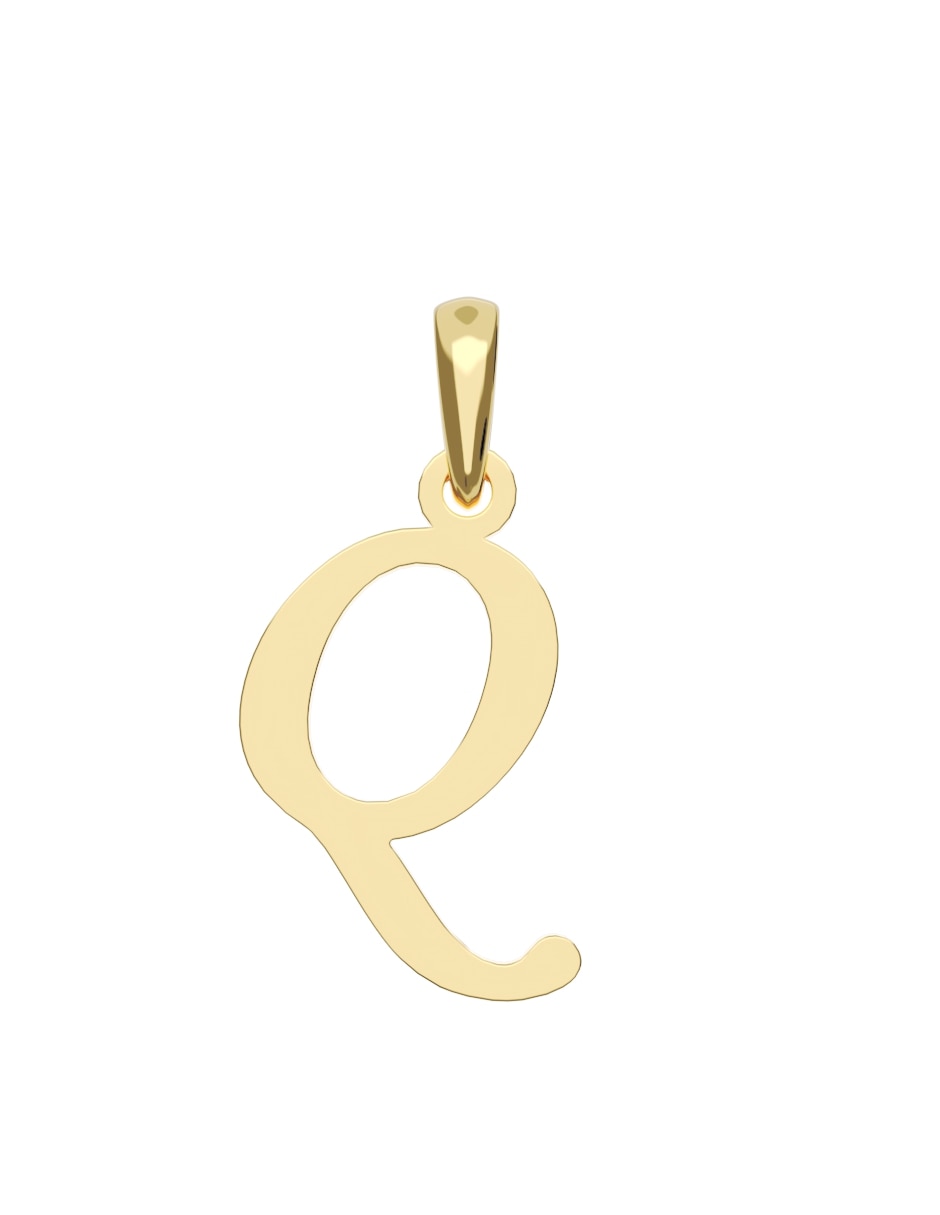 Dije de letra a de oro 14 k Dije de letra a de oro 14 k