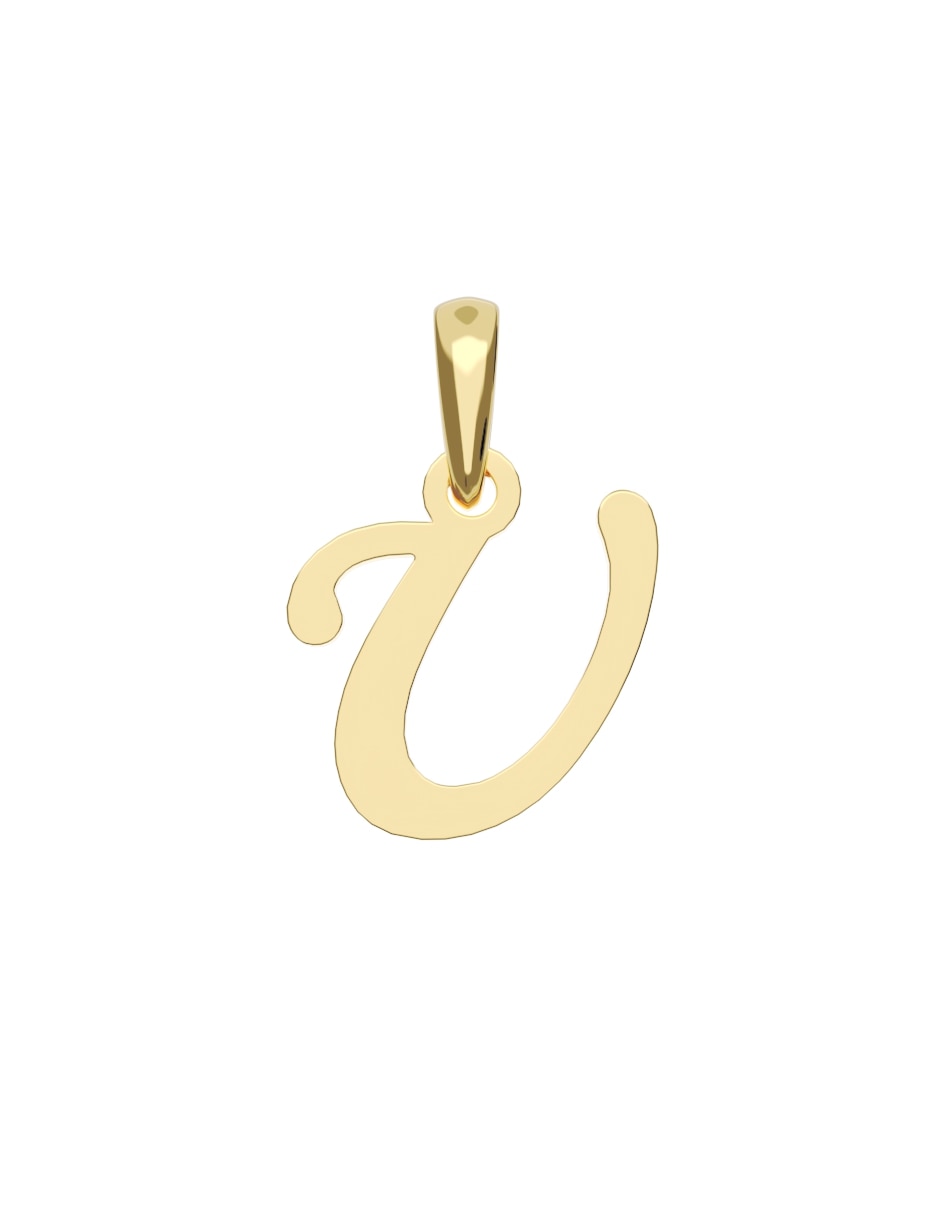 Dije de letra a de oro 14 k Dije de letra a de oro 14 k