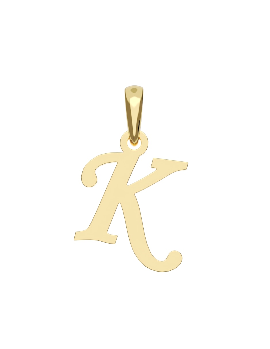 Dije de letra a de oro 14 k Dije de letra a de oro 14 k
