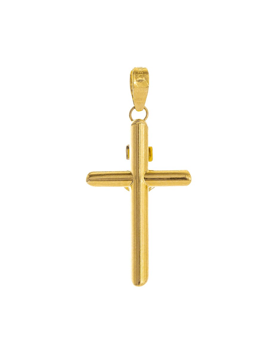 Dije de cruz de oro 10 k 3