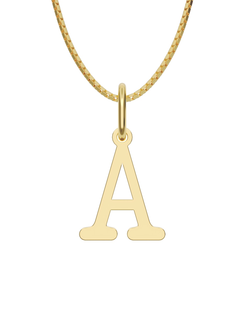Collar con dije de oro 14 k Collar con dije de oro 14 k