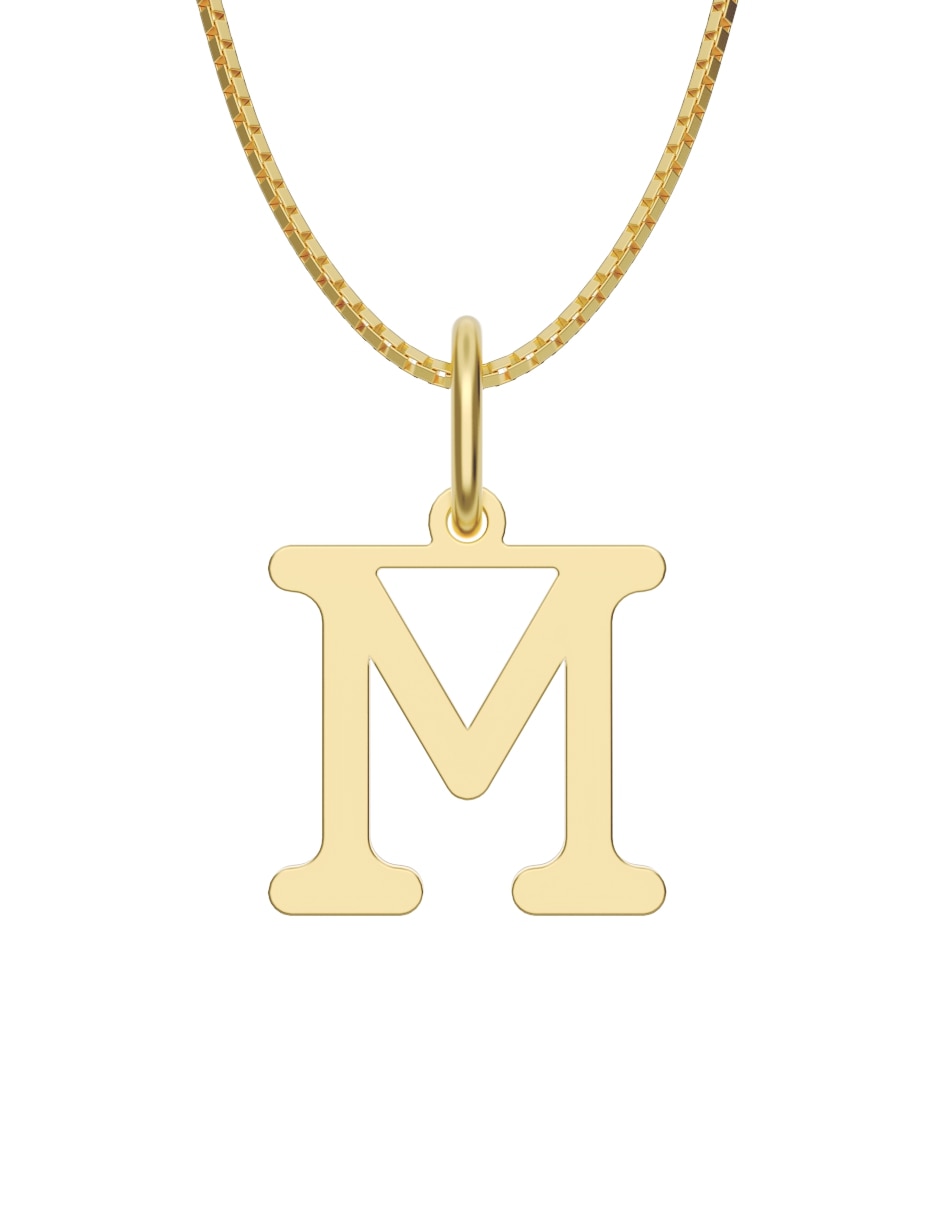 Collar con dije de oro 14 k Collar con dije de oro 14 k
