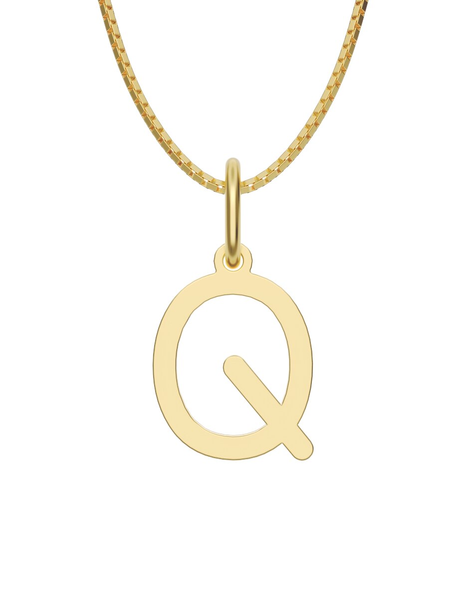 Collar con dije de oro 14 k Collar con dije de oro 14 k