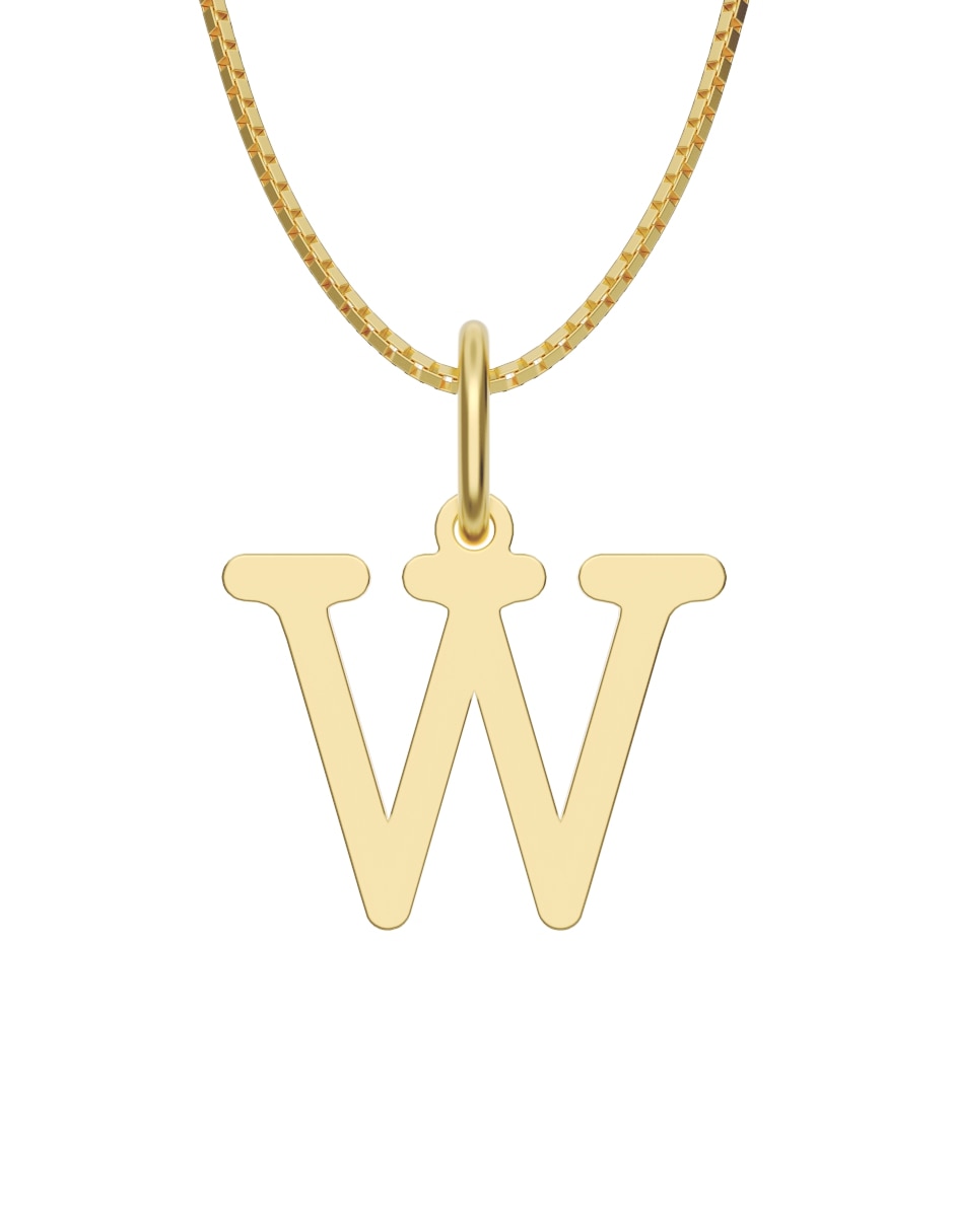 Collar con dije de oro 14 k