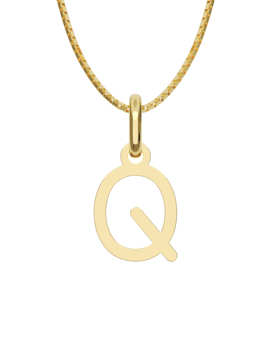 Collar con dije de oro 14 k Collar con dije de oro 14 k