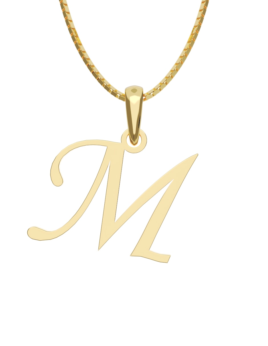 Collar con dije de oro 14 k Collar con dije de oro 14 k