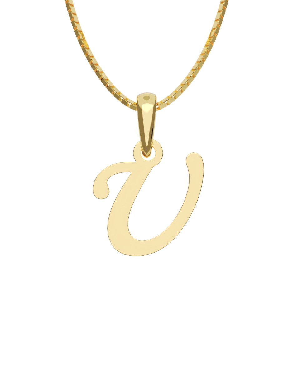 Collar con dije de oro 14 k Collar con dije de oro 14 k