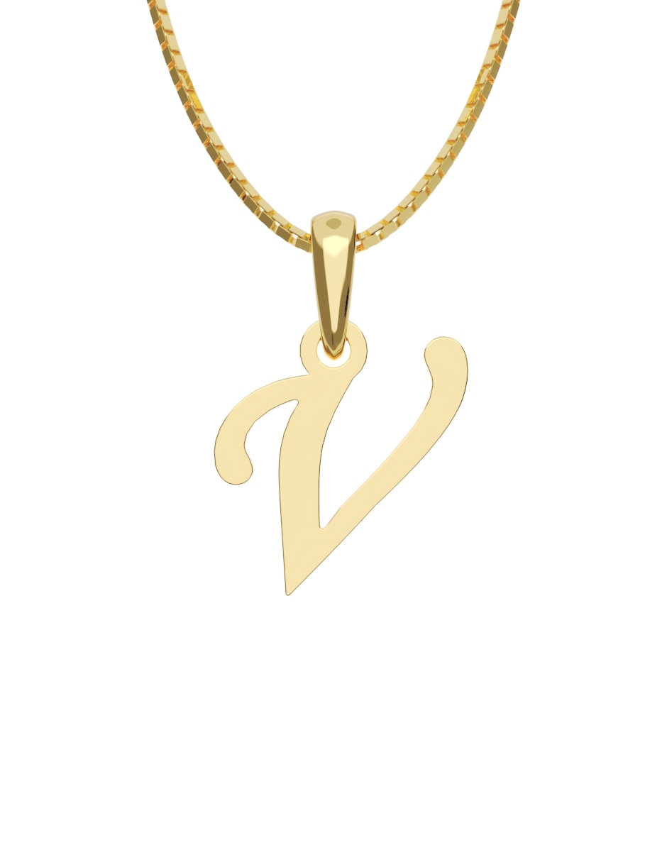 Collar con dije de oro 14 k Collar con dije de oro 14 k