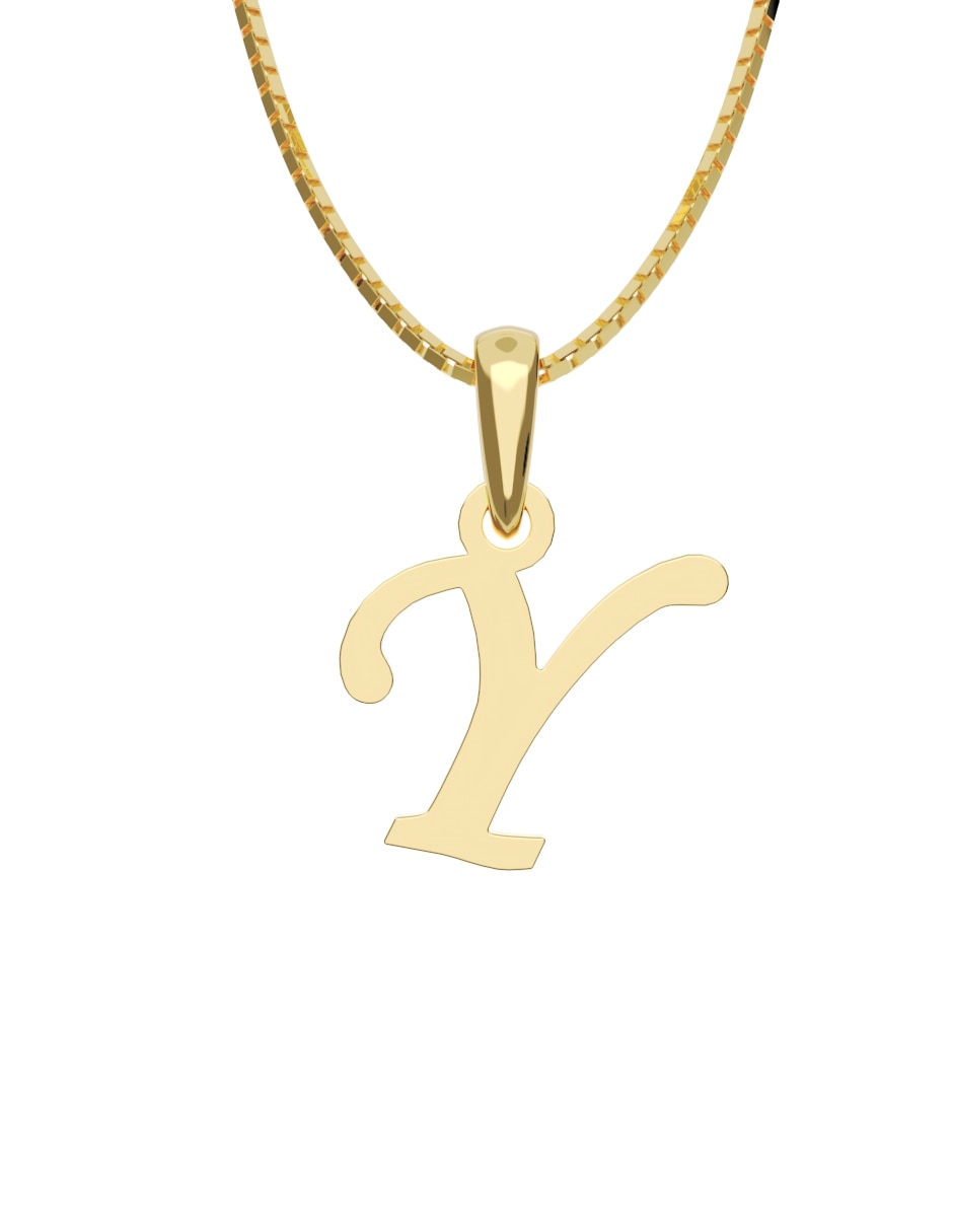 Collar con dije de oro 14 k