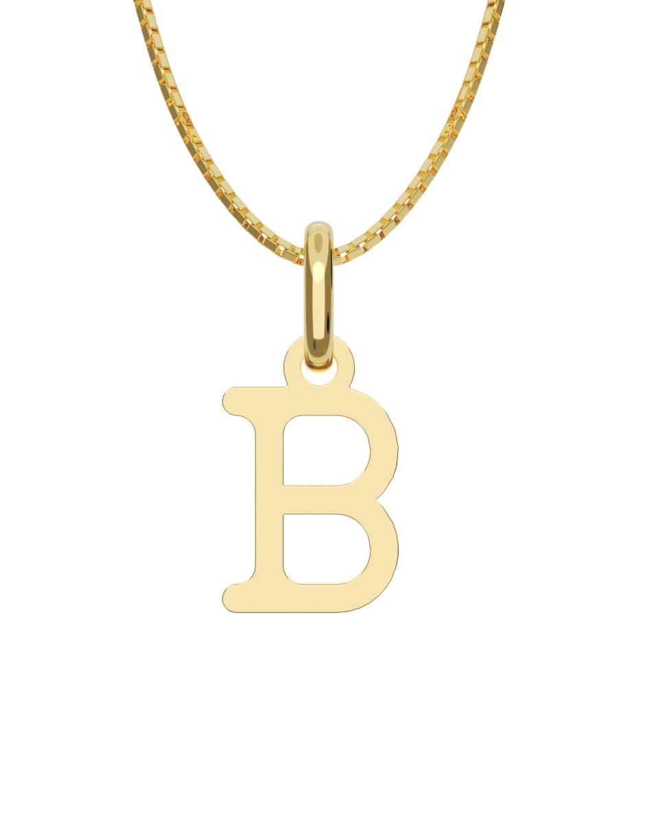 Collar con dije de oro 10 k