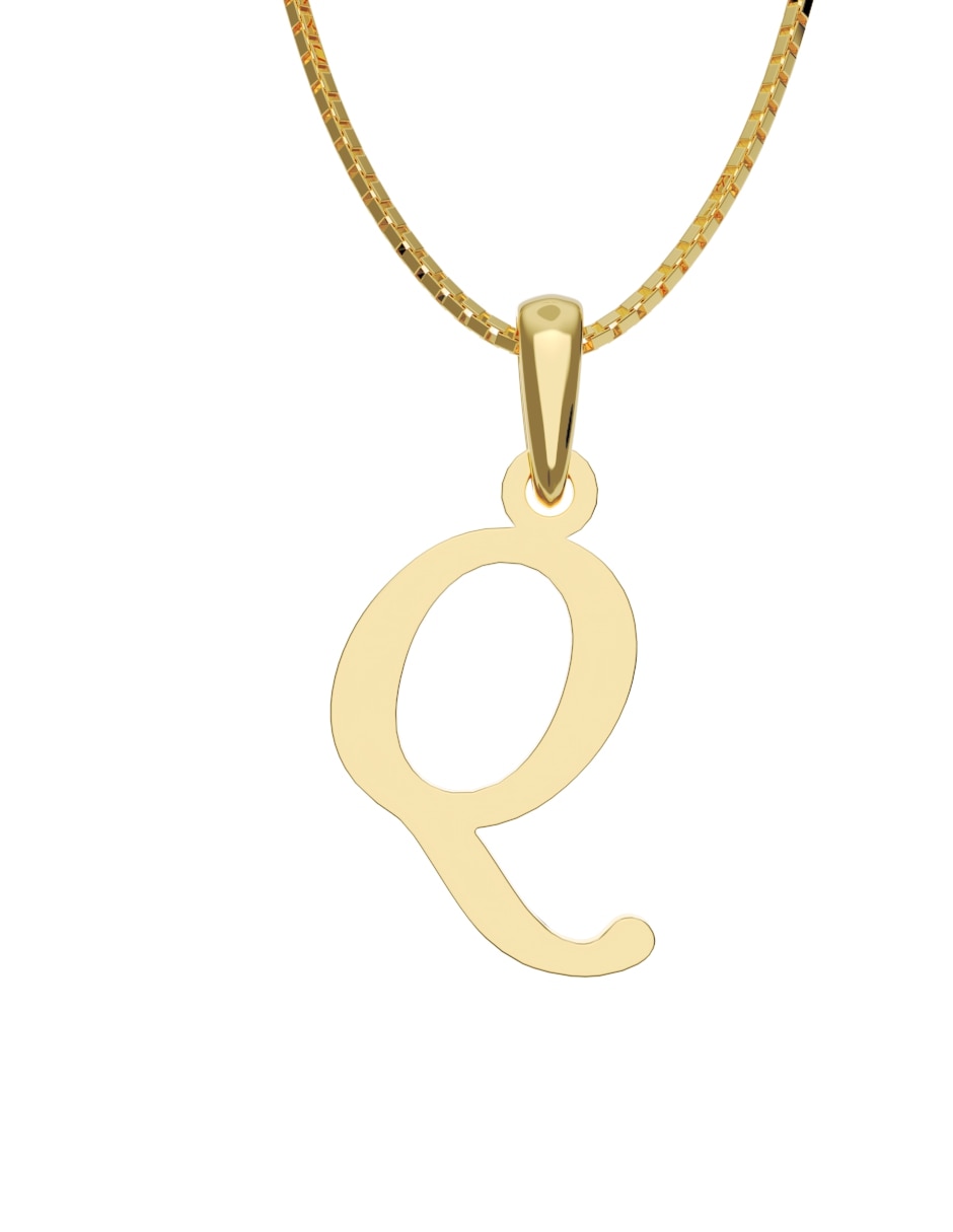Collar con dije de oro 10 k