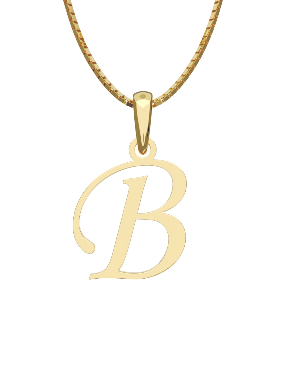 Collar con dije de oro 10 k