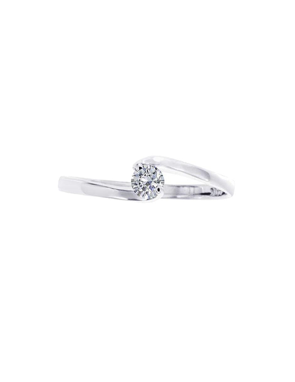 Solitario 14 k diamante Solitario 14 k diamante