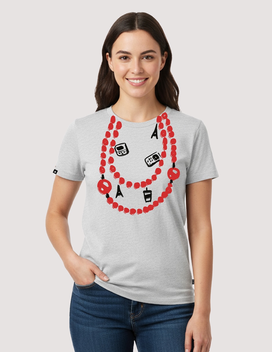 Playera manga corta The Devil Wears Prada - Collar cuello redondo para mujer Playera manga corta The Devil Wears Prada - Collar cuello redondo para mujer