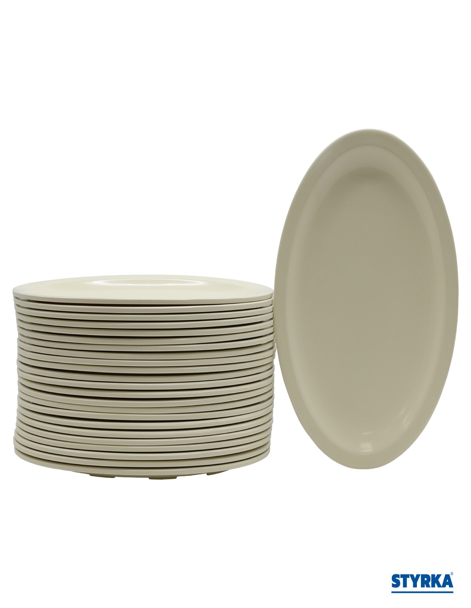 Set platos platos de melamina 24 piezas 3