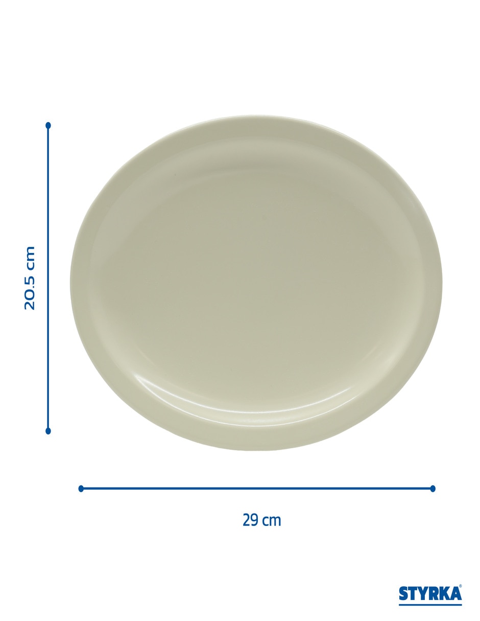 Set platos platos de melamina 24 piezas 5
